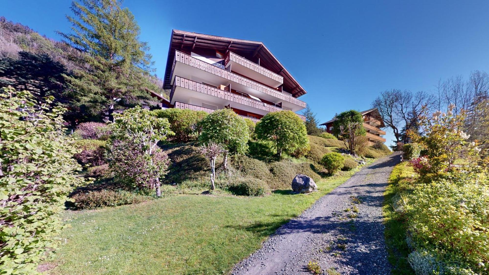 Modern Alpine Apartment With Sauna Champery Exterior photo